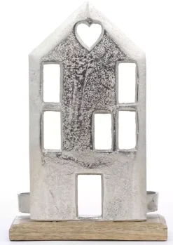 Teelichthalter mit 2 Teelichter -