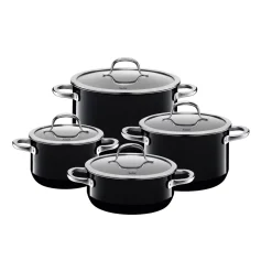 4-teiliges Topf-Set Passion Black
