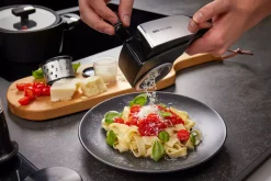 Trommelreibe PECORINO mit 3 Schneidtrommeln und Auffangbehälter Pecorino Cut