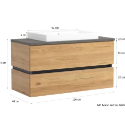 VITO Waschtisch-Kombination Caribu