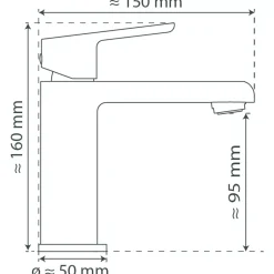 Waschtischarmatur Vita 33810