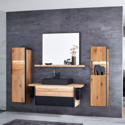 Waschtisch-Kombination Steel