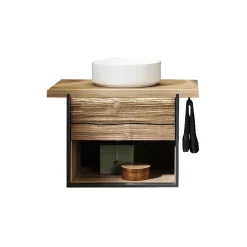 Waschtisch-Kombination Steel