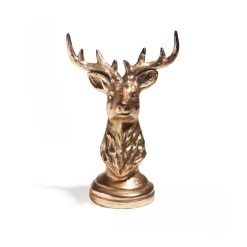 Weihnachts Glanz by Casa Nova Deko-Büste Hirsch