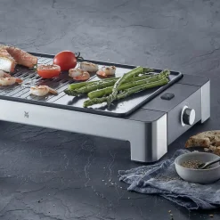 WMF Tischgrill Flach & Gerippt Lono
