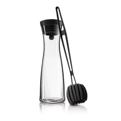 WMF Wasserkaraffe mit Silikondeckel und Reinigungsbürste Basic